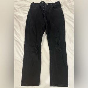 Free People Black Jeans Size 27